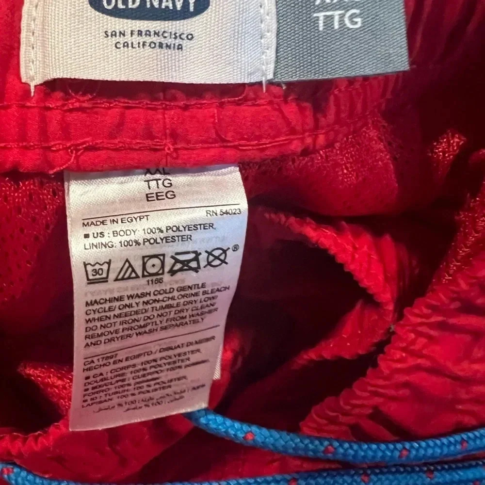 TWO Old Navy Swim Trunks Men’s size XXL - Picture 7 of 7